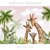 ArtFresco Wallpaper - Дизайнерские бесшовные фотообои Art. Dtr-029 OM