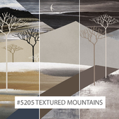 Creativille | Wallpapers | 5205 Textured Mountains