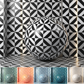 (4k)(6color)Ceramic tile set 04