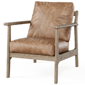 Cody Leather Armchair by pottery barn