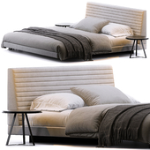 Roger bed by Minotti