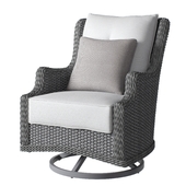 Кресло плетеное с подушкой OVE Monfort 42 Armchair