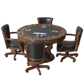 Brunswick Centennial Game Table Chair Set