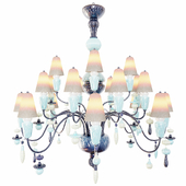 Lladro Ivy and Seed Chandelier