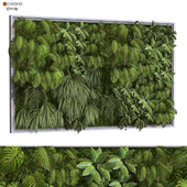 interior vertical plant greenwall set 293