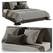 Bed Askona Evita with bedding
