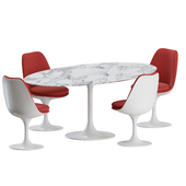 Tulip Dinning Set 02 by Knoll