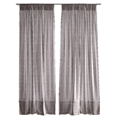 Curtains transparent