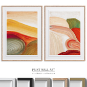 Colorful Scandinavian Abstract Wall Art P-573