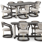 Versace Home Chair Table