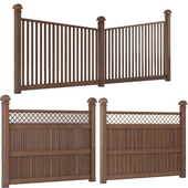 3 Type _ Wooden Fence