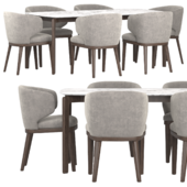 Dining set by Bonaldo