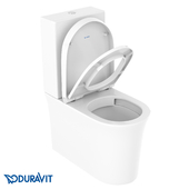 OM Duravit White Tulip Toilet bowl Duravit Rimless #219709