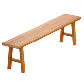 Wooden bench. Bench, shop.