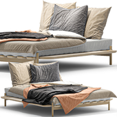 MODEST - TYPE 2 By Loof Beech double bed