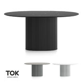 (OM) SERIES OF TABLES "VELVET OVAL" TOK FURNITURE