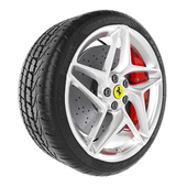 Ferrari Tributo wheel
