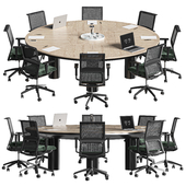circle conference table