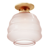 Люстра      MILK GLASS HIVE CEILING LIGHT SKU FM19157 WH    светильник