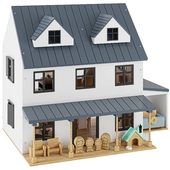 coco village doll house