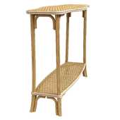 Salency Hall Table Natural rattan wicker