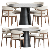 Oleandro Chair Cep Table Dining Set