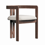 Tacchini Pigreco Wooden Chair