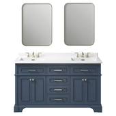 Туалетный столик OVE Melpark 60 Greyish Blue Vanity