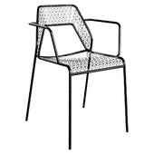 Outdoor Chair Hotmesh by Bludot