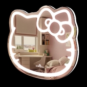 Hello Kitty LED Mirror