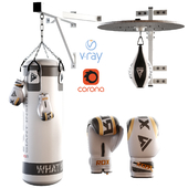 Set Punching bag and gloves from ROX_2