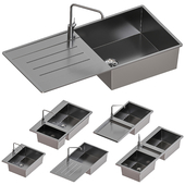 5 Kitchen Sinks - Set 01