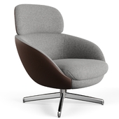 Russell Lounge Armchair By Minotti