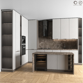 Kitchen Modern 51 (Corner Kitchen)