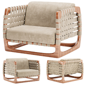 BUNGALOW Armchair By Riva 1920
