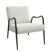 Armora Lounge Chair Holly Hunt gray