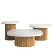 The Loom Collection&#39;s Gion coffee tables