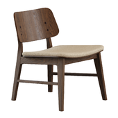 Стул Rowico Home Nagano Lounge Chair Brown