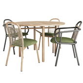 Zantilam Chair and Junco Table