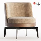 FEEL GOOD SOFT Fabric easy chair By Flexform