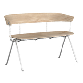 Officina bench by Magis Wood