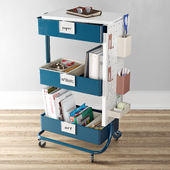 three-tier trolley TheContainerStore