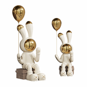 Rabbit Handicraft Decoration Sculpture