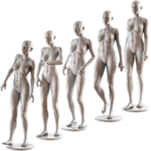 mannequin collection vol 02 PBR_low poly