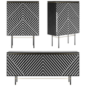 Zefiro Sideboard & Highboard by Capital Collection