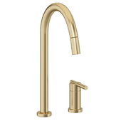quality bath Newport Brass East Linear Kitchen Faucet