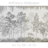 ArtFresco Wallpaper - Дизайнерские бесшовные фотообои Art. Fo-100 - Fo-101 OM