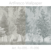 ArtFresco Wallpaper - Дизайнерские бесшовные фотообои Art. Fo-095 - Fo-096 OM
