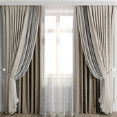 Curtains with window 502C