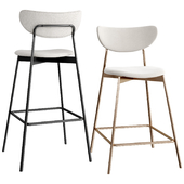 west elm Modern Petal Bar & Counter Stool